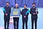 سازمان فرهنگ و ارتباطات اسلامی با پرچم حرم مطهر رضوی عطرآگین شد + عکس